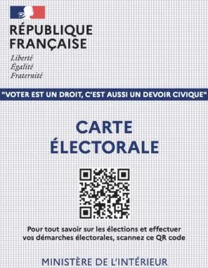 Inscriptions listes électorales